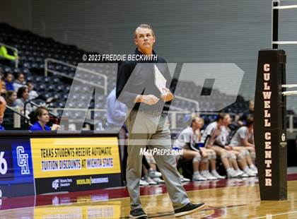 Thumbnail 3 in Bushland vs. Central Heights (UIL 3A Volleyball Semi-Final) photogallery.