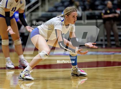 Thumbnail 3 in Bushland vs. Central Heights (UIL 3A Volleyball Semi-Final) photogallery.