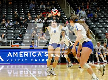 Thumbnail 2 in Bushland vs. Central Heights (UIL 3A Volleyball Semi-Final) photogallery.