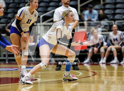 Thumbnail 1 in Bushland vs. Central Heights (UIL 3A Volleyball Semi-Final) photogallery.