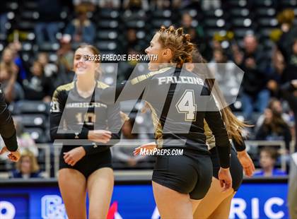 Thumbnail 2 in Bushland vs. Central Heights (UIL 3A Volleyball Semi-Final) photogallery.