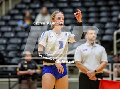 Thumbnail 2 in Bushland vs. Central Heights (UIL 3A Volleyball Semi-Final) photogallery.