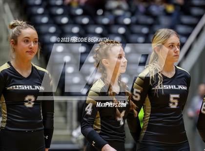Thumbnail 1 in Bushland vs. Central Heights (UIL 3A Volleyball Semi-Final) photogallery.