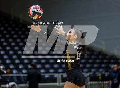 Thumbnail 1 in Bushland vs. Central Heights (UIL 3A Volleyball Semi-Final) photogallery.