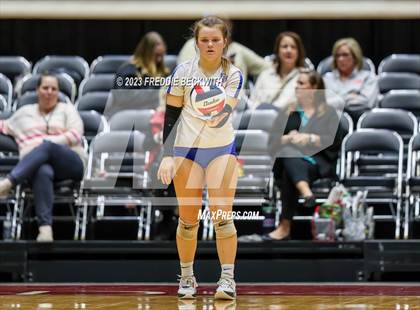 Thumbnail 2 in Bushland vs. Central Heights (UIL 3A Volleyball Semi-Final) photogallery.