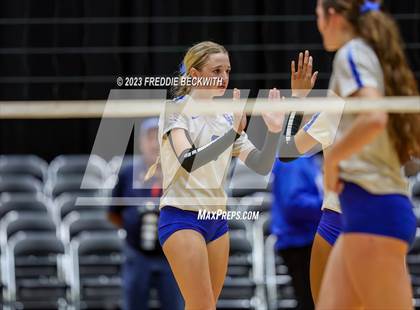Thumbnail 3 in Bushland vs. Central Heights (UIL 3A Volleyball Semi-Final) photogallery.