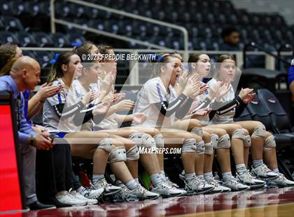 Thumbnail 1 in Bushland vs. Central Heights (UIL 3A Volleyball Semi-Final) photogallery.