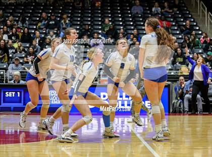 Thumbnail 3 in Bushland vs. Central Heights (UIL 3A Volleyball Semi-Final) photogallery.