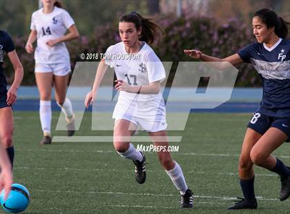Thumbnail 3 in Flintridge Prep vs. St. Lucy's photogallery.