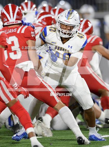 Thumbnail 3 in Serra vs. Mater Dei (CIF State Open Final) photogallery.