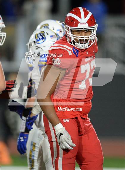 Thumbnail 3 in Serra vs. Mater Dei (CIF State Open Final) photogallery.