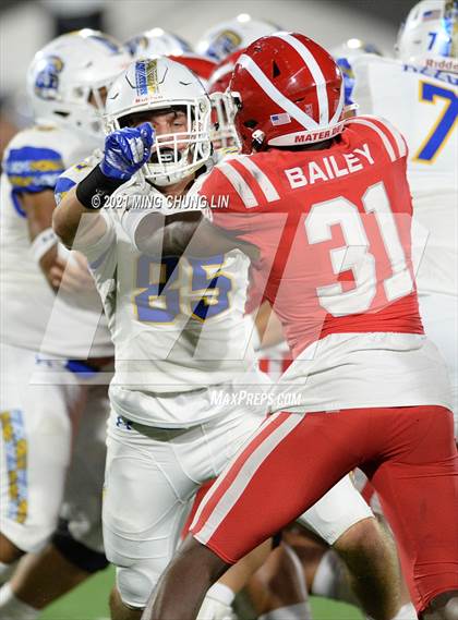 Thumbnail 2 in Serra vs. Mater Dei (CIF State Open Final) photogallery.