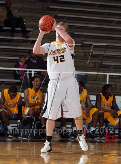 Thumbnail 3 in Fort Bend Marshall @ Klein Oak (McDonald's Texas Invitational) photogallery.