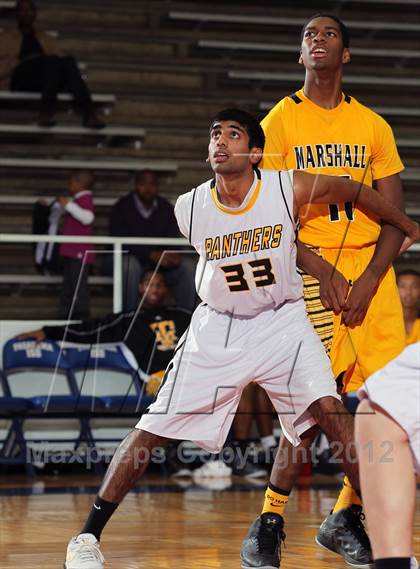 Thumbnail 2 in Fort Bend Marshall @ Klein Oak (McDonald's Texas Invitational) photogallery.