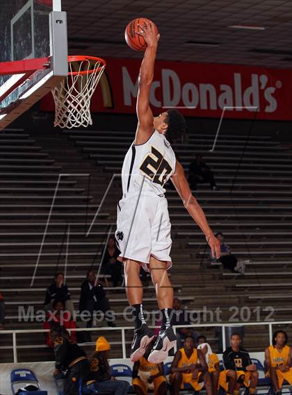 Thumbnail 1 in Fort Bend Marshall @ Klein Oak (McDonald's Texas Invitational) photogallery.