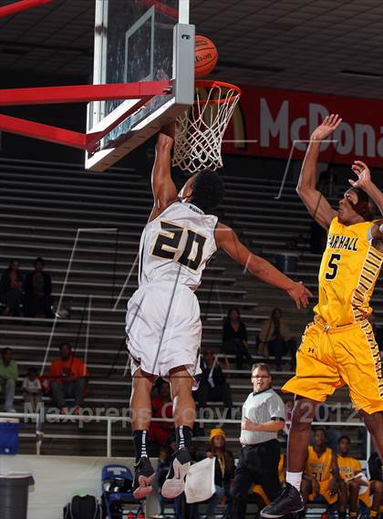 Thumbnail 3 in Fort Bend Marshall @ Klein Oak (McDonald's Texas Invitational) photogallery.