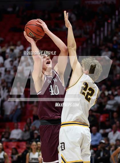 Thumbnail 3 in Lone Peak vs. Davis (UHSAA 6A Semifinal) photogallery.