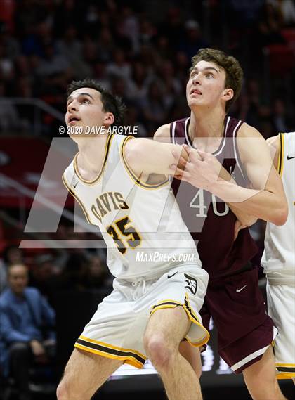 Thumbnail 3 in Lone Peak vs. Davis (UHSAA 6A Semifinal) photogallery.
