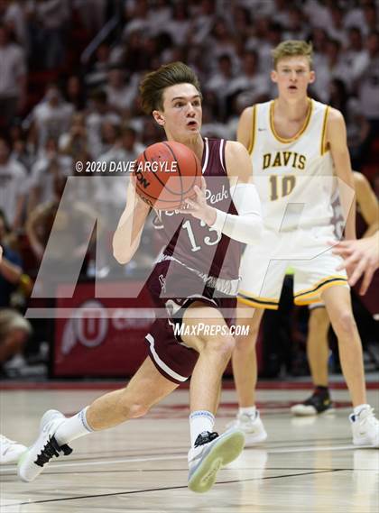 Thumbnail 2 in Lone Peak vs. Davis (UHSAA 6A Semifinal) photogallery.