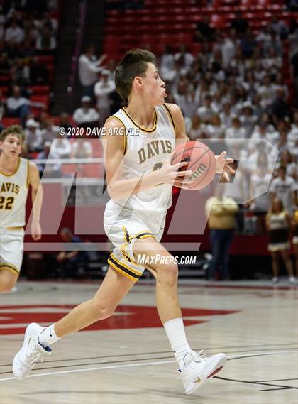 Thumbnail 3 in Lone Peak vs. Davis (UHSAA 6A Semifinal) photogallery.