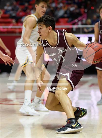 Thumbnail 1 in Lone Peak vs. Davis (UHSAA 6A Semifinal) photogallery.