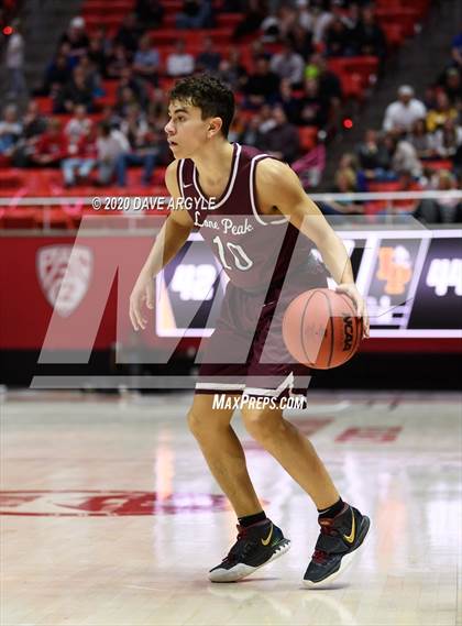 Thumbnail 2 in Lone Peak vs. Davis (UHSAA 6A Semifinal) photogallery.