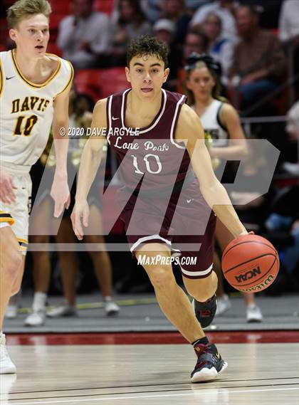 Thumbnail 1 in Lone Peak vs. Davis (UHSAA 6A Semifinal) photogallery.