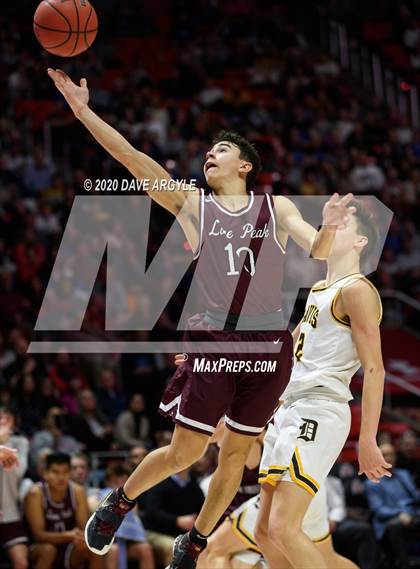 Thumbnail 3 in Lone Peak vs. Davis (UHSAA 6A Semifinal) photogallery.