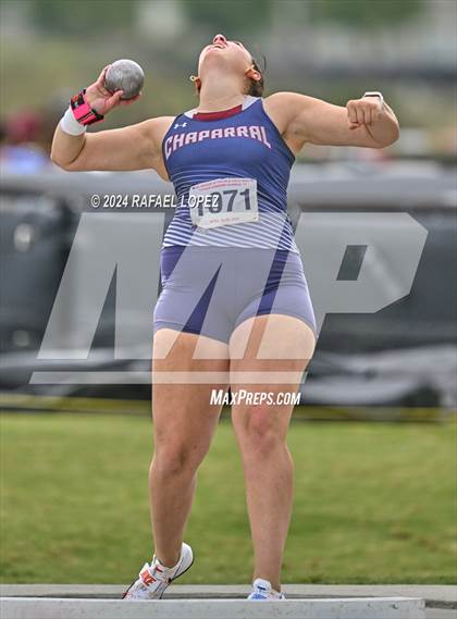 Thumbnail 2 in UIL Track & Field 5A Region 3 Regional Final (Shot Put) photogallery.