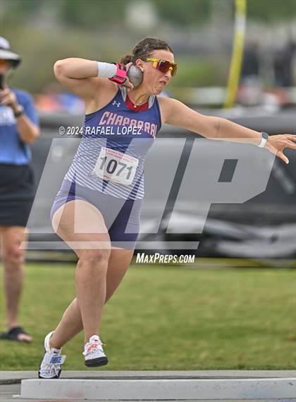 Thumbnail 3 in UIL Track & Field 5A Region 3 Regional Final (Shot Put) photogallery.