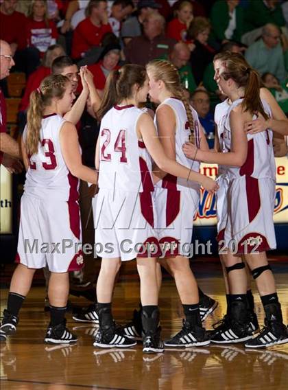 Thumbnail 1 in Triton Central vs. Mater Dei (2A Semi-State Championship) photogallery.