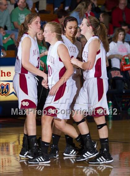 Thumbnail 3 in Triton Central vs. Mater Dei (2A Semi-State Championship) photogallery.