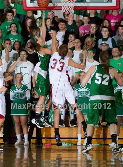 Thumbnail 2 in Triton Central vs. Mater Dei (2A Semi-State Championship) photogallery.