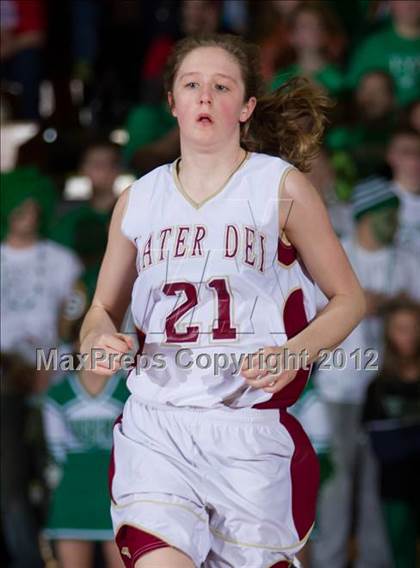 Thumbnail 2 in Triton Central vs. Mater Dei (2A Semi-State Championship) photogallery.