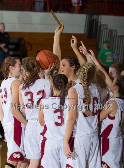 Thumbnail 2 in Triton Central vs. Mater Dei (2A Semi-State Championship) photogallery.