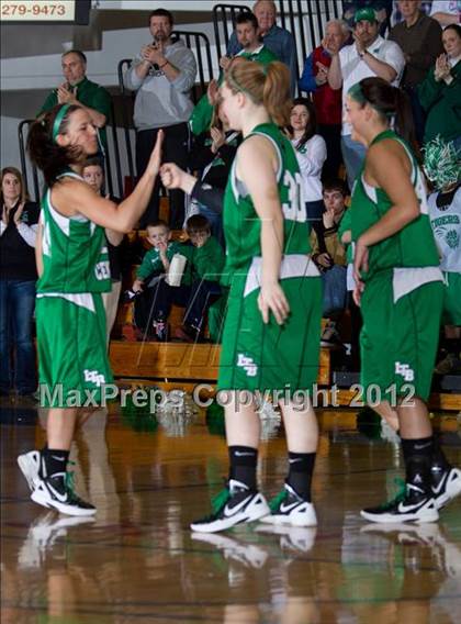 Thumbnail 2 in Triton Central vs. Mater Dei (2A Semi-State Championship) photogallery.