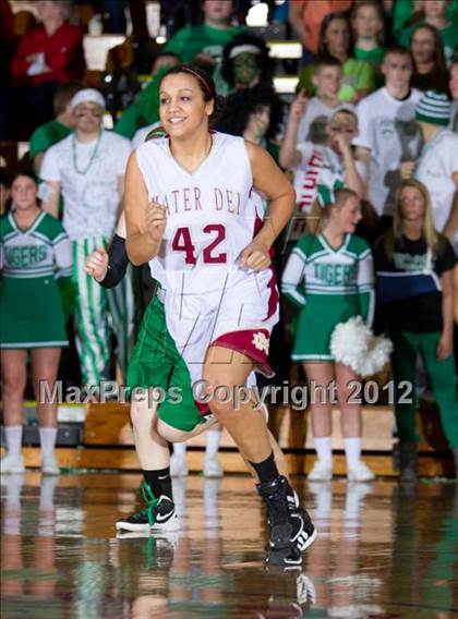 Thumbnail 2 in Triton Central vs. Mater Dei (2A Semi-State Championship) photogallery.