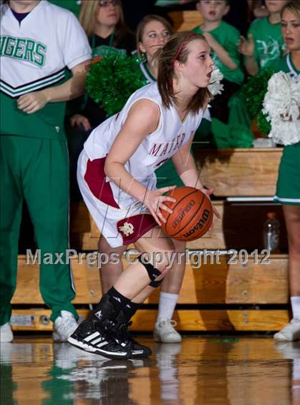 Thumbnail 3 in Triton Central vs. Mater Dei (2A Semi-State Championship) photogallery.