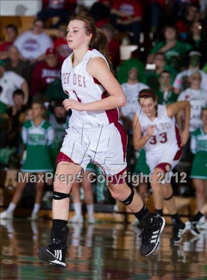 Thumbnail 1 in Triton Central vs. Mater Dei (2A Semi-State Championship) photogallery.