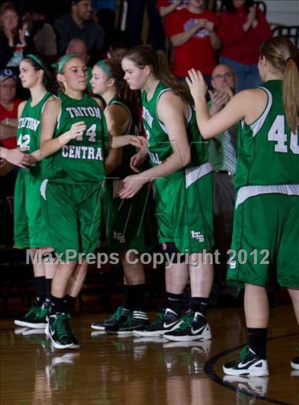 Thumbnail 3 in Triton Central vs. Mater Dei (2A Semi-State Championship) photogallery.