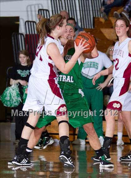 Thumbnail 1 in Triton Central vs. Mater Dei (2A Semi-State Championship) photogallery.