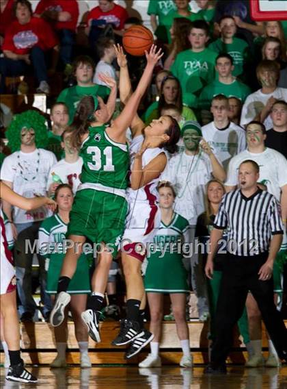 Thumbnail 1 in Triton Central vs. Mater Dei (2A Semi-State Championship) photogallery.