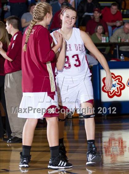 Thumbnail 2 in Triton Central vs. Mater Dei (2A Semi-State Championship) photogallery.