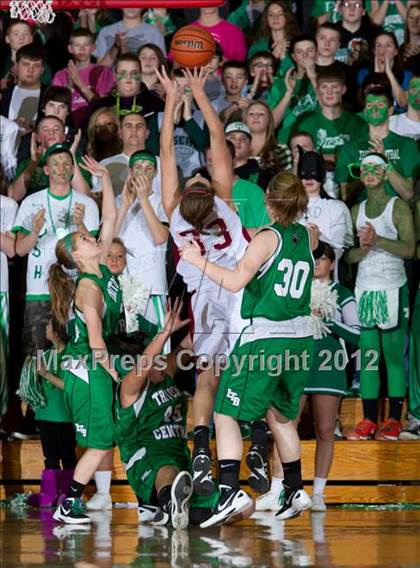 Thumbnail 2 in Triton Central vs. Mater Dei (2A Semi-State Championship) photogallery.