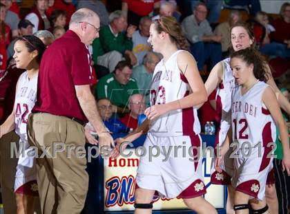 Thumbnail 1 in Triton Central vs. Mater Dei (2A Semi-State Championship) photogallery.