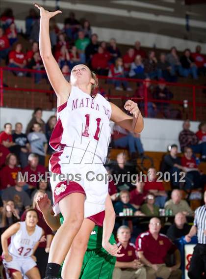 Thumbnail 1 in Triton Central vs. Mater Dei (2A Semi-State Championship) photogallery.