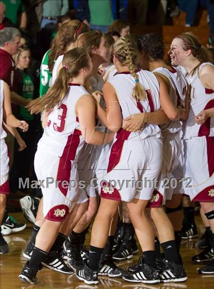 Thumbnail 3 in Triton Central vs. Mater Dei (2A Semi-State Championship) photogallery.