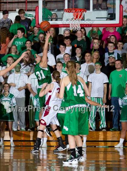 Thumbnail 3 in Triton Central vs. Mater Dei (2A Semi-State Championship) photogallery.