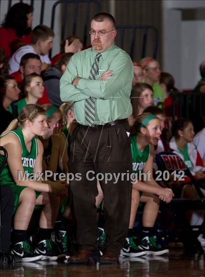 Thumbnail 3 in Triton Central vs. Mater Dei (2A Semi-State Championship) photogallery.