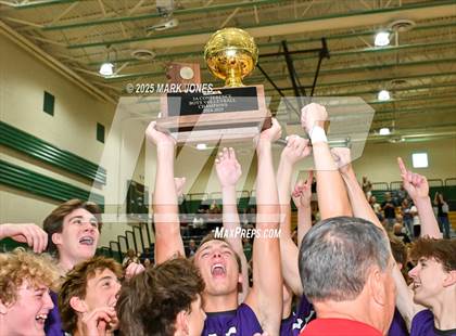 Thumbnail 3 in ALA - West Foothills vs. Northwest Christian (AIA 3A Final - Awards) photogallery.